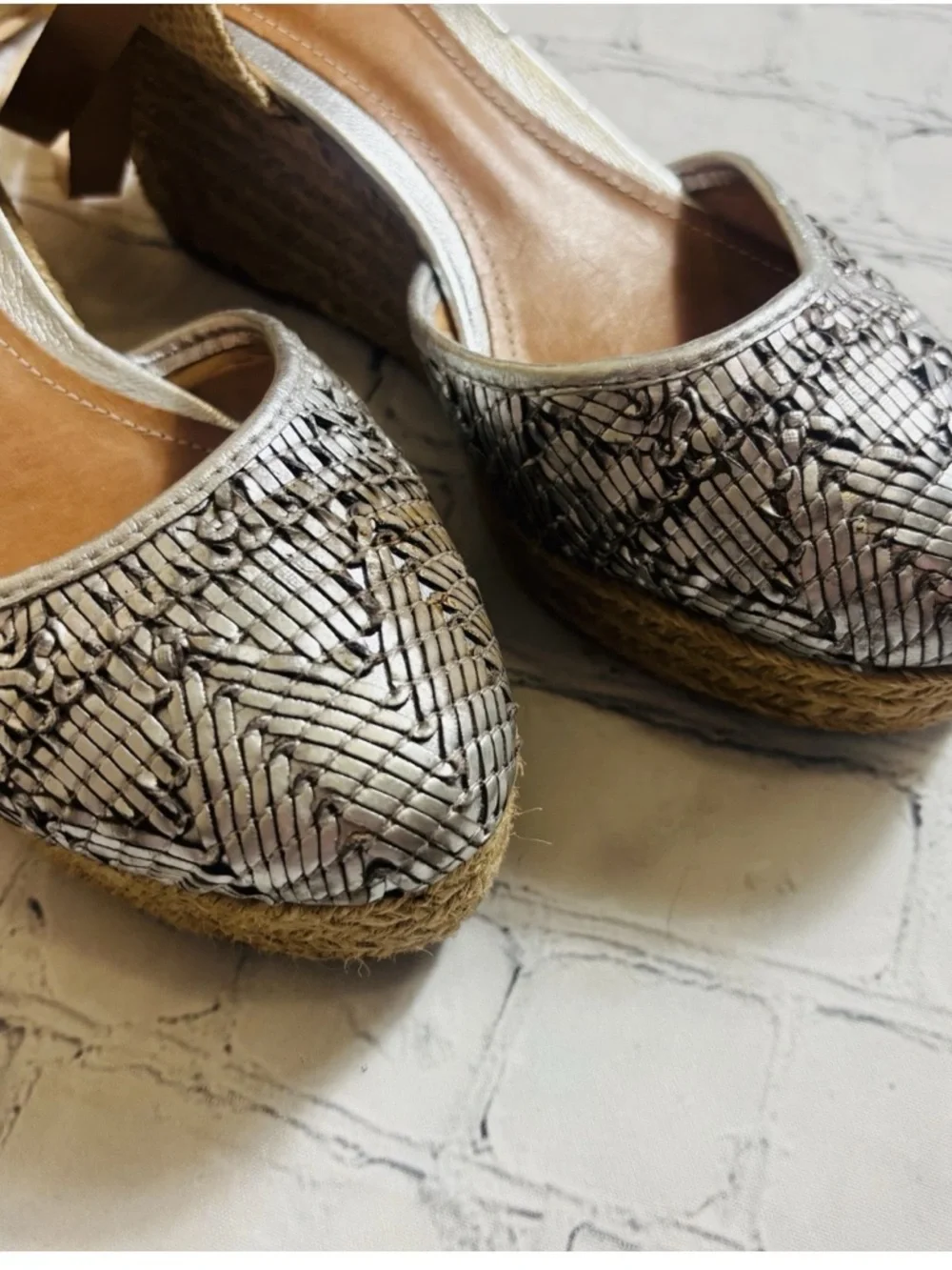 SCHUTZ espadrille wedges